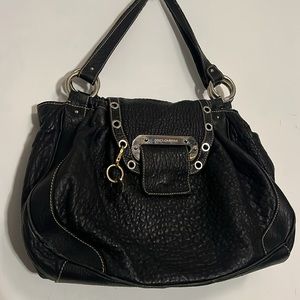Dolce & Gabbana Vintage Y2K Leather Handbag Shoulder Bag Purse